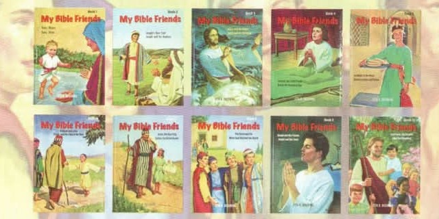 My Bible Friends individual book covers